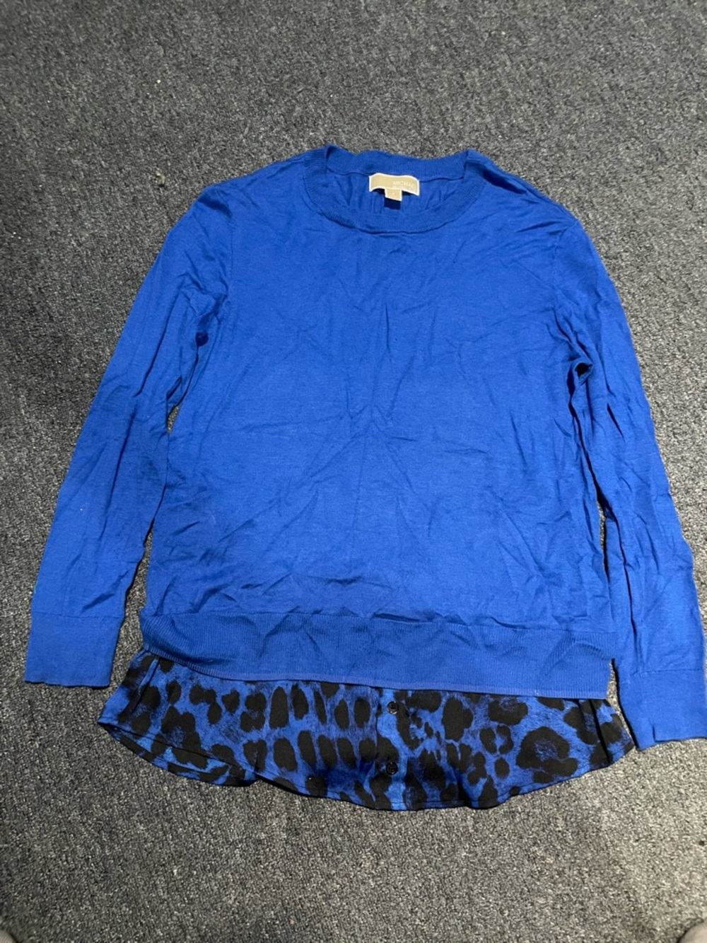 Michael Kors Royal Blue Crewneck Sweater